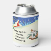 Rafraîchisseur Pour Canette Bébé Il fait froid dehors sur une boisson (Can devant)