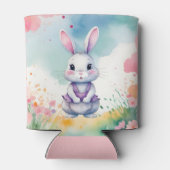 Rafraîchisseur Pour Canette Bébé lapin au printemps (Dos)