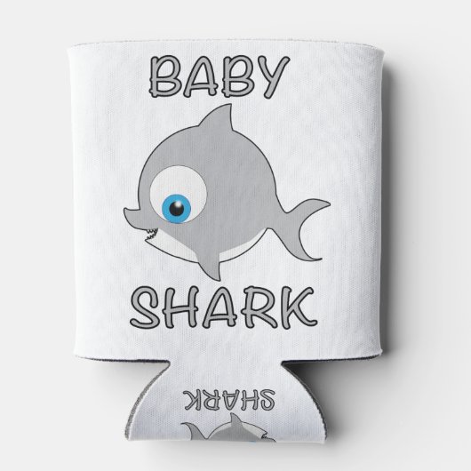 RAFRAÎCHISSEUR  POUR CANETTE BÉBÉ SHARK (Dos)