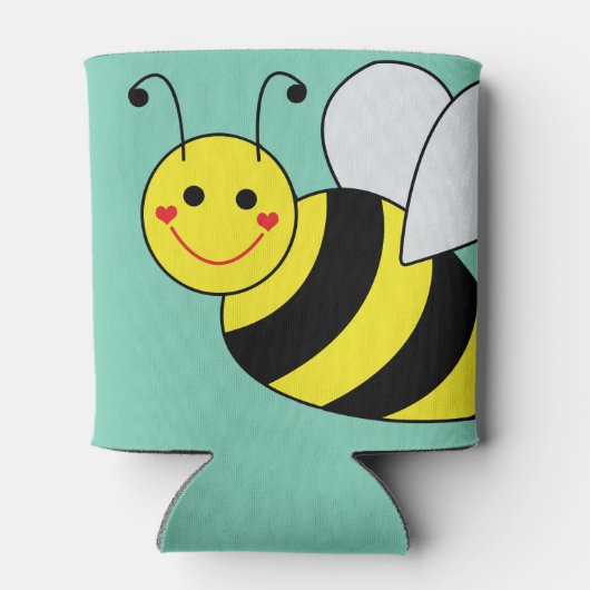 Rafraîchisseur Pour Canette Bee Bumble Personnalisée (Dos)