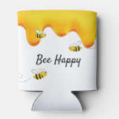 Rafraîchisseur Pour Canette Bee Happy bees miel gouttes (Dos)
