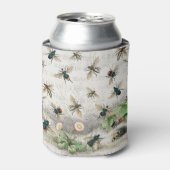 Rafraîchisseur Pour Canette Bee Honey Travailleur Queen Bees Antique (Can devant)