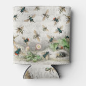 Rafraîchisseur Pour Canette Bee Honey Travailleur Queen Bees Antique (Devant)