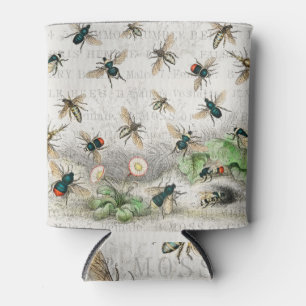 Rafraîchisseur Pour Canette Bee Honey Travailleur Queen Bees Antique