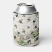 Rafraîchisseur Pour Canette Bee Honey Travailleur Queen Bees Antique (Can Dos)