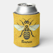 Rafraîchisseur Pour Canette Bee Honeypeb Nom personnalisé Honeybee Hive (Can Dos)