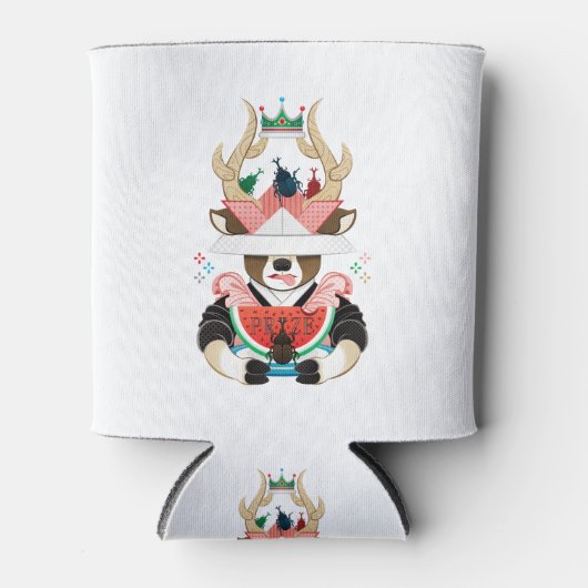 Rafraîchisseur Pour Canette Beetle and watermelon (remake) (Devant)