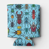 Rafraîchisseur Pour Canette Beetons sur bleu (Dos)