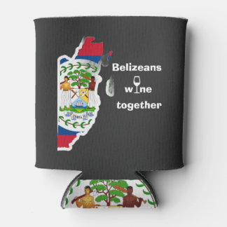 Rafraîchisseur Pour Canette Belizeans Wine Together Koozie Can Cooler Sleeve