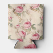 Rafraîchisseur Pour Canette Belle florale Vintage (Devant)