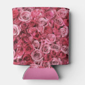 Rafraîchisseur Pour Canette Belle grappe de roses roses roses (Dos)