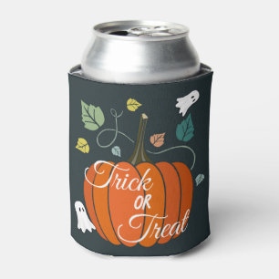 Rafraîchisseur Pour Canette Belle Halloween Citrouille et Fantômes Trick ou Tr