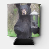 Rafraîchisseur Pour Canette Belle Ours Noir (Devant)