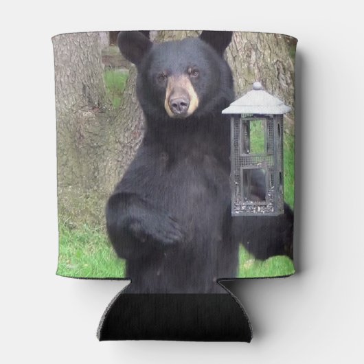 Rafraîchisseur Pour Canette Belle Ours Noir (Dos)