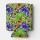 Rafraîchisseur Pour Canette Belle prairie à papillon pourpre (Dos)