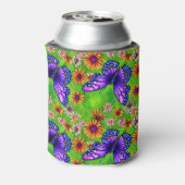 Rafraîchisseur Pour Canette Belle prairie à papillon pourpre (Can Dos)