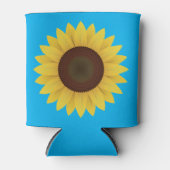 Rafraîchisseur Pour Canette Belle tournesol d'été (Devant)