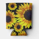 Rafraîchisseur Pour Canette Belle Tournesol Jaune Lumineux - (Devant)