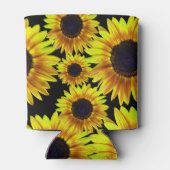 Rafraîchisseur Pour Canette Belle Tournesol Jaune Lumineux - (Dos)