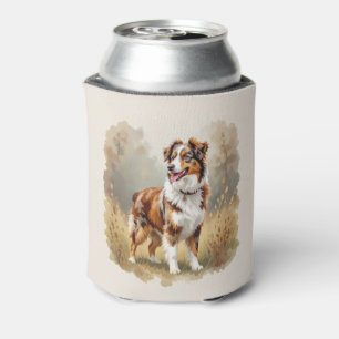 Rafraîchisseur Pour Canette Berger Australien Red Merle
