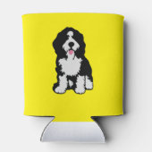 Rafraîchisseur Pour Canette Bernedoodle (Dos)