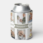 Rafraîchisseur Pour Canette Best Grandpa Ever | Custom Photos Can Cooler  (Can devant)