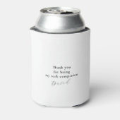 Rafraîchisseur Pour Canette Best Man Appreciation Gift White (Can Dos)