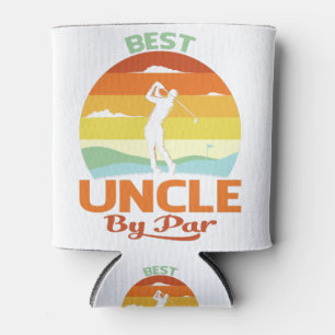 Rafraîchisseur Pour Canette Best Uncle By Par Par Fête des pères Golf Chemis