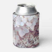 Rafraîchisseur Pour Canette Beverage Cooler Blush Pink Hydrangea Botanical (Can devant)