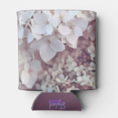 Rafraîchisseur Pour Canette Beverage Cooler Blush Pink Hydrangea Botanical (Dos)