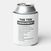 Rafraîchisseur Pour Canette Bible Verse Chrétien Religieux Dix Commandements (Can Dos)