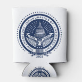 Rafraîchisseur Pour Canette Biden Harris Logo Inaugural Jour d'Inauguration 20 (Dos)