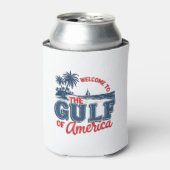 Rafraîchisseur Pour Canette Bienvenue dans le Golfe d'Amérique Immigrant Mexic (Can devant)