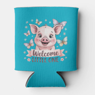 Rafraîchisseur Pour Canette Bienvenue Petite petite - mignonne Baby shower Pig