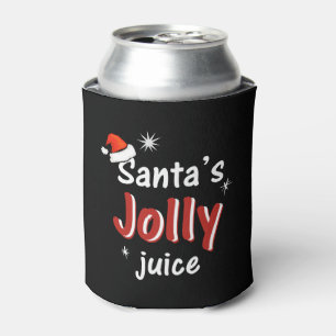 Rafraîchisseur Pour Canette Bière de Noël au Jolly Juice de Père Noël