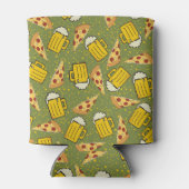 Rafraîchisseur Pour Canette Bière et Motif de pizza (Dos)