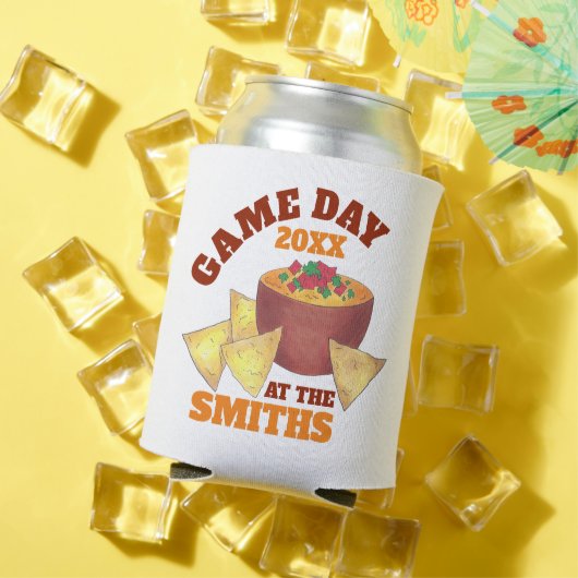 Rafraîchisseur Pour Canette Big Football Jeu Tailgate Party Chips Fromage Dip (Été in situ)