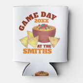 Rafraîchisseur Pour Canette Big Football Jeu Tailgate Party Chips Fromage Dip (Devant)