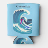 Rafraîchisseur Pour Canette Big Wave Surfer Thunder_Cove (Devant)