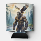 Rafraîchisseur Pour Canette Bigfoot avec un aigle sur son épaule (Dos)