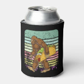 Rafraîchisseur Pour Canette Bigfoot Drôle Tenant Un Taco (Can devant)