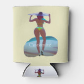 Rafraîchisseur Pour Canette Bikini Booty Beach Girl Thunder_Cove (Devant)