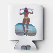 Rafraîchisseur Pour Canette Bikini Booty Beach Girl Thunder_Cove (Dos)