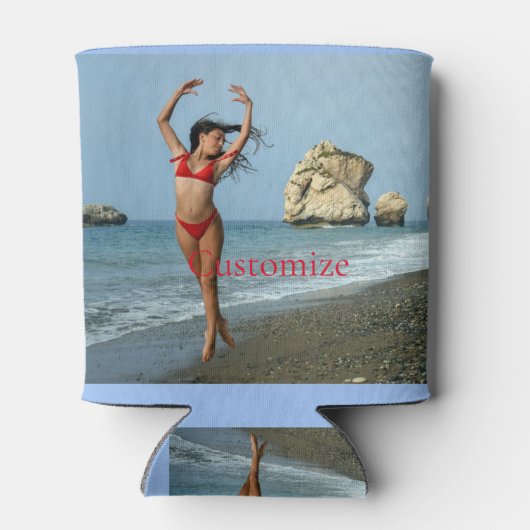 Rafraîchisseur Pour Canette Bikini Model Dancing Thunder_Cove (Dos)