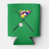 Rafraîchisseur Pour Canette Billard et billes de piscine (Devant)