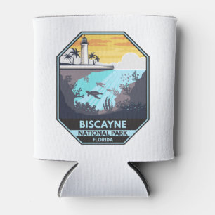 Rafraîchisseur Pour Canette Biscayne National Park Florida Emblem