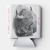 Rafraîchisseur Pour Canette Bison d'Amérique (Dos)