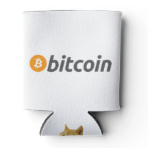 Bitcoin Can Cooler (Coozy) Avec Doge en bas!