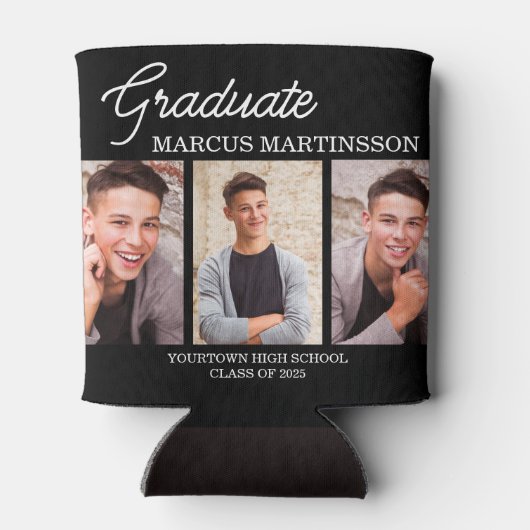 Rafraîchisseur Pour Canette Black 3 Photo Graduate Graduate Graduate (Dos)