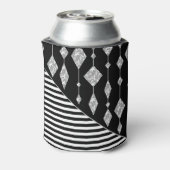 Rafraîchisseur Pour Canette Black and white, abstract, geometric, simple, scan (Can Dos)